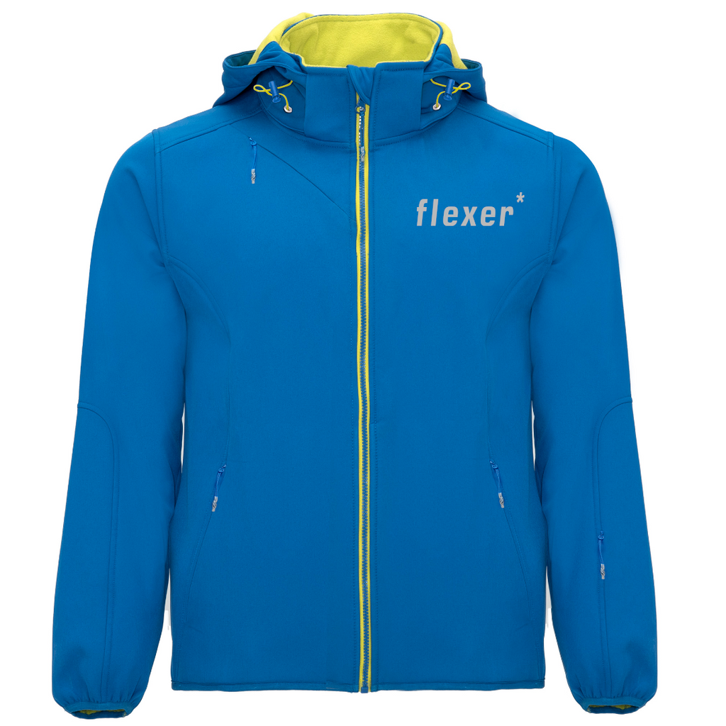 Chaqueta con capucha flexer*
