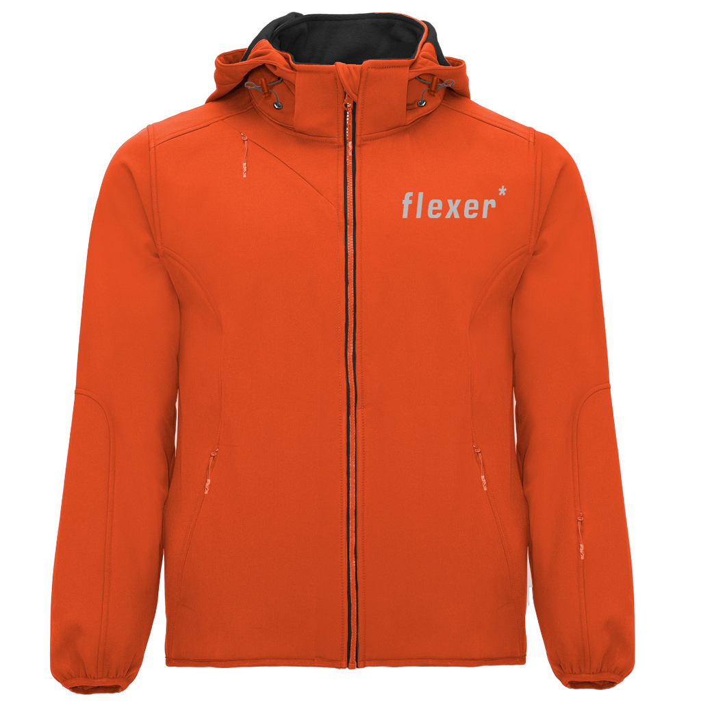 Chaqueta con capucha flexer*
