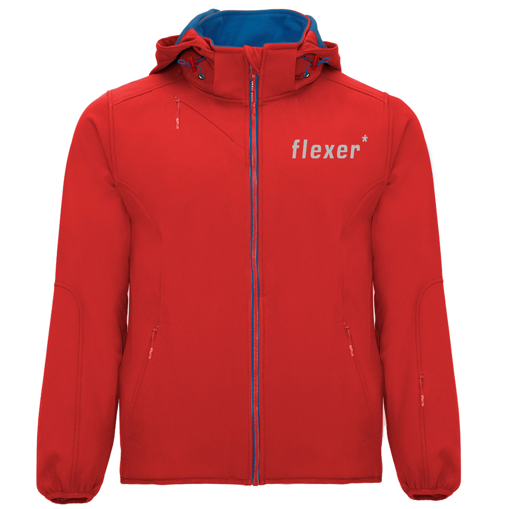 Chaqueta con capucha flexer*