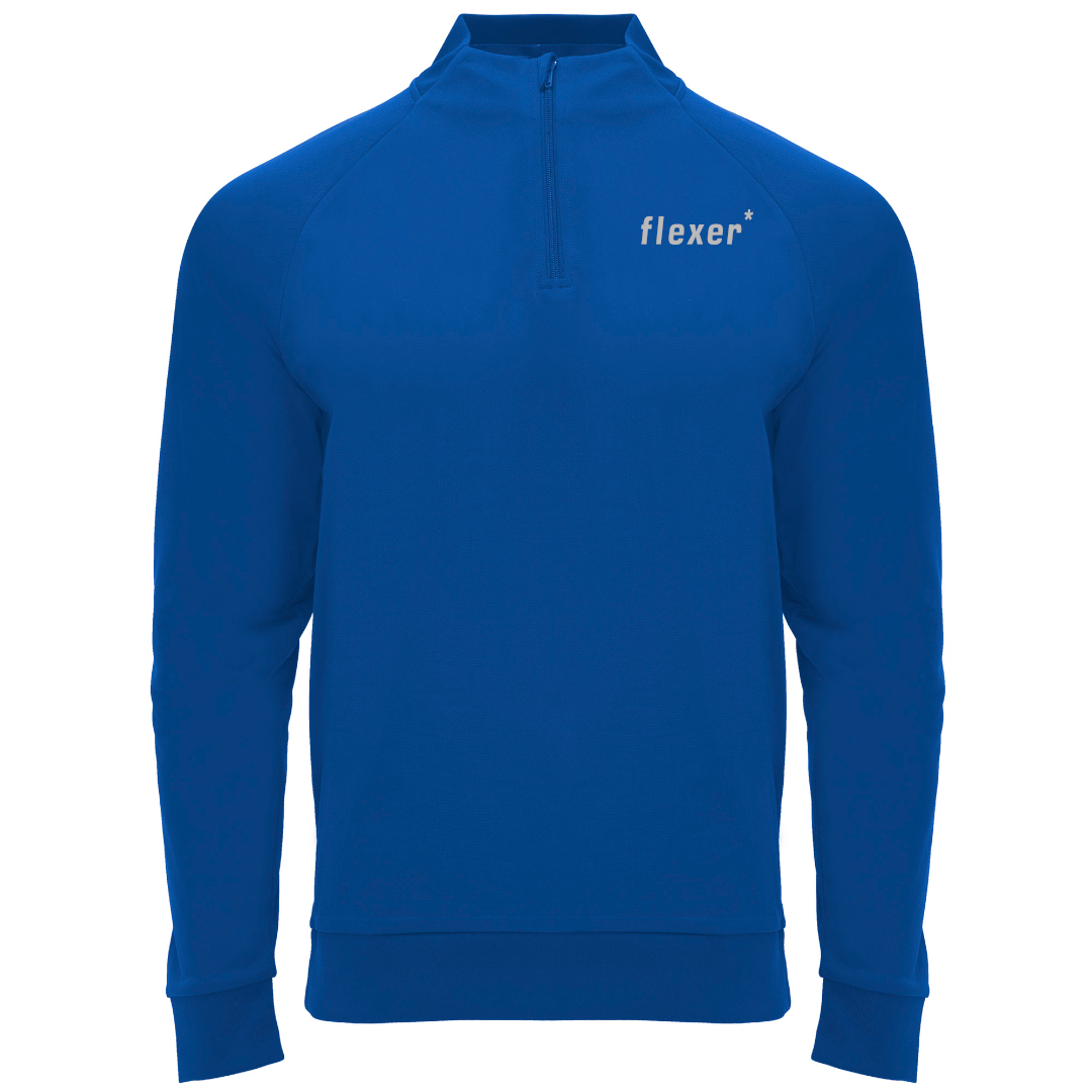 sudadera quarter-zip flexer*