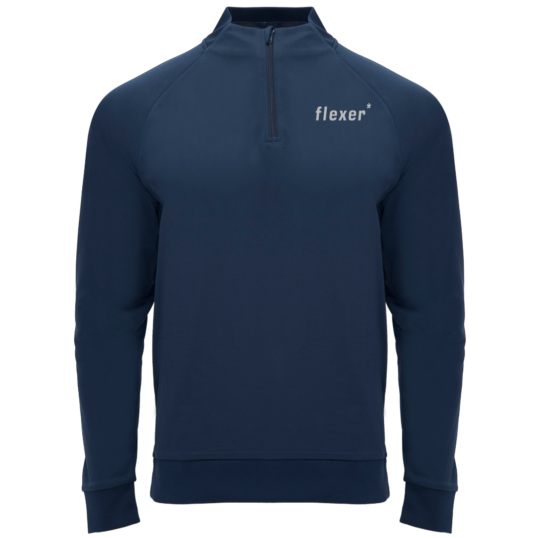 sudadera quarter-zip flexer*